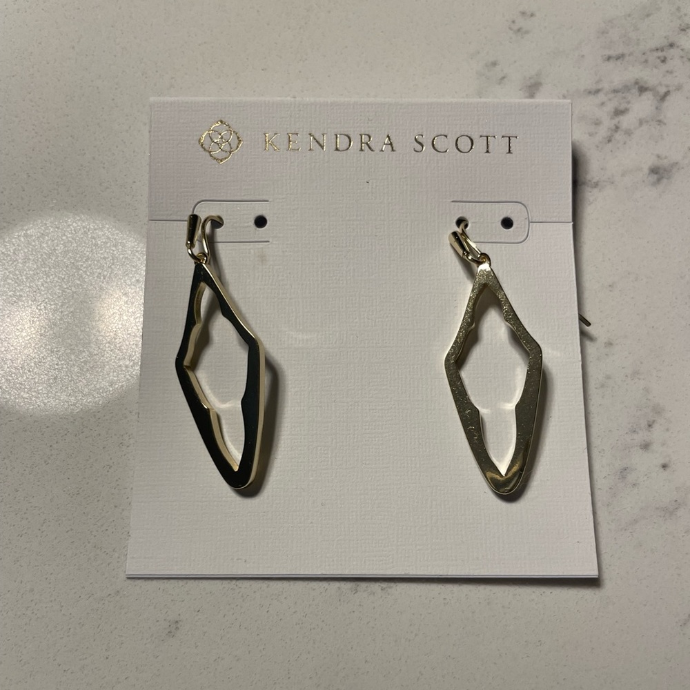 Gold Kendra Scott Abbie Earrings